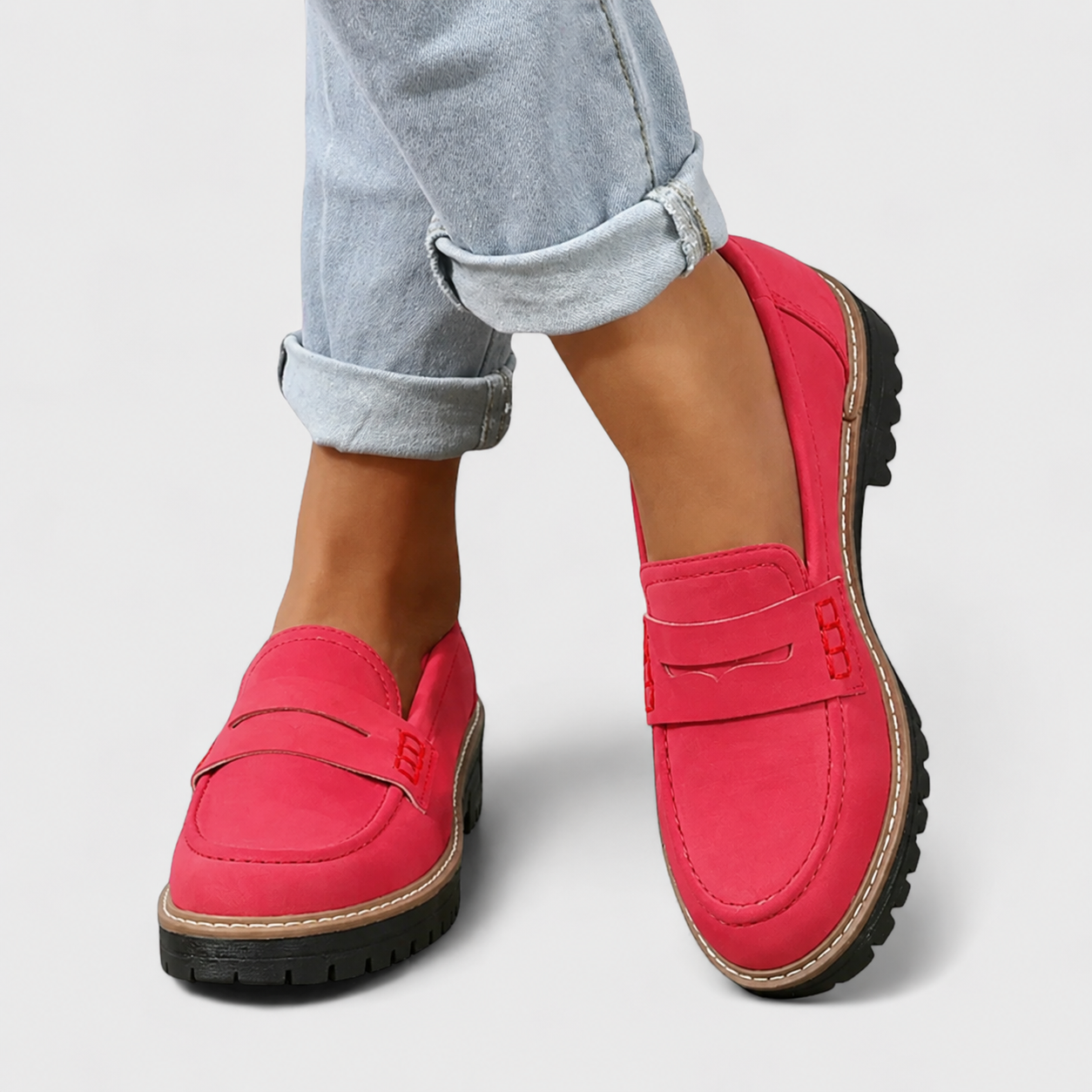 Mocasines Mujer | Diseño Ortopédico con Plantilla Contorneada