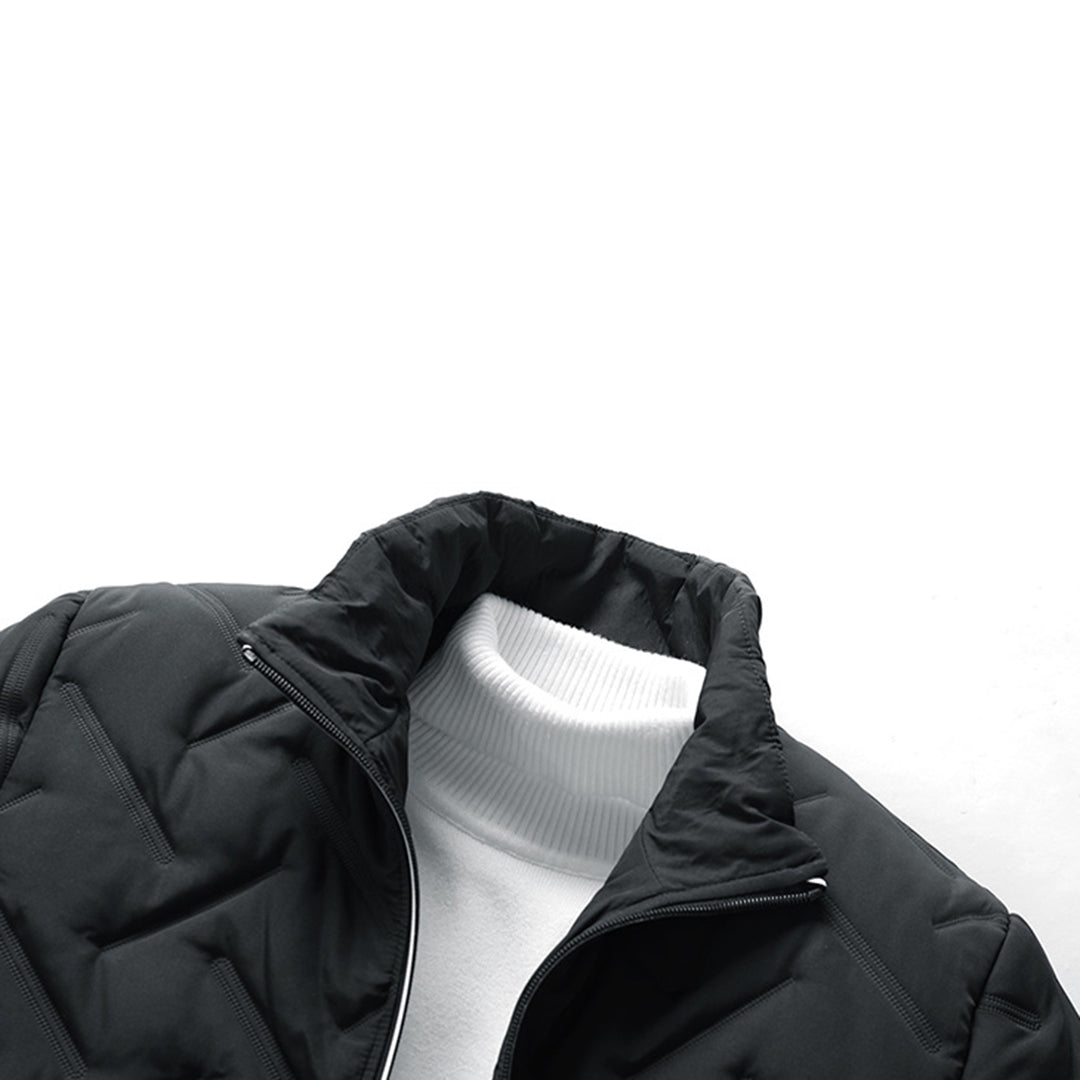 Chaqueta Hombre | estructura acolchada con cremallera frontal