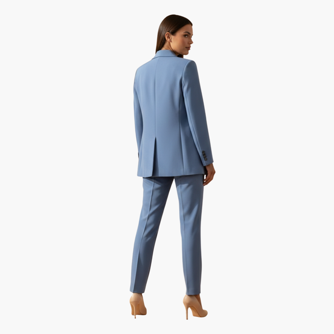 Conjunto mujer | blazer y pantalón con corte ajustado