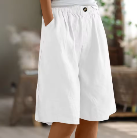 Shorts Mujer | Corte Relajado con Cintura Elástica