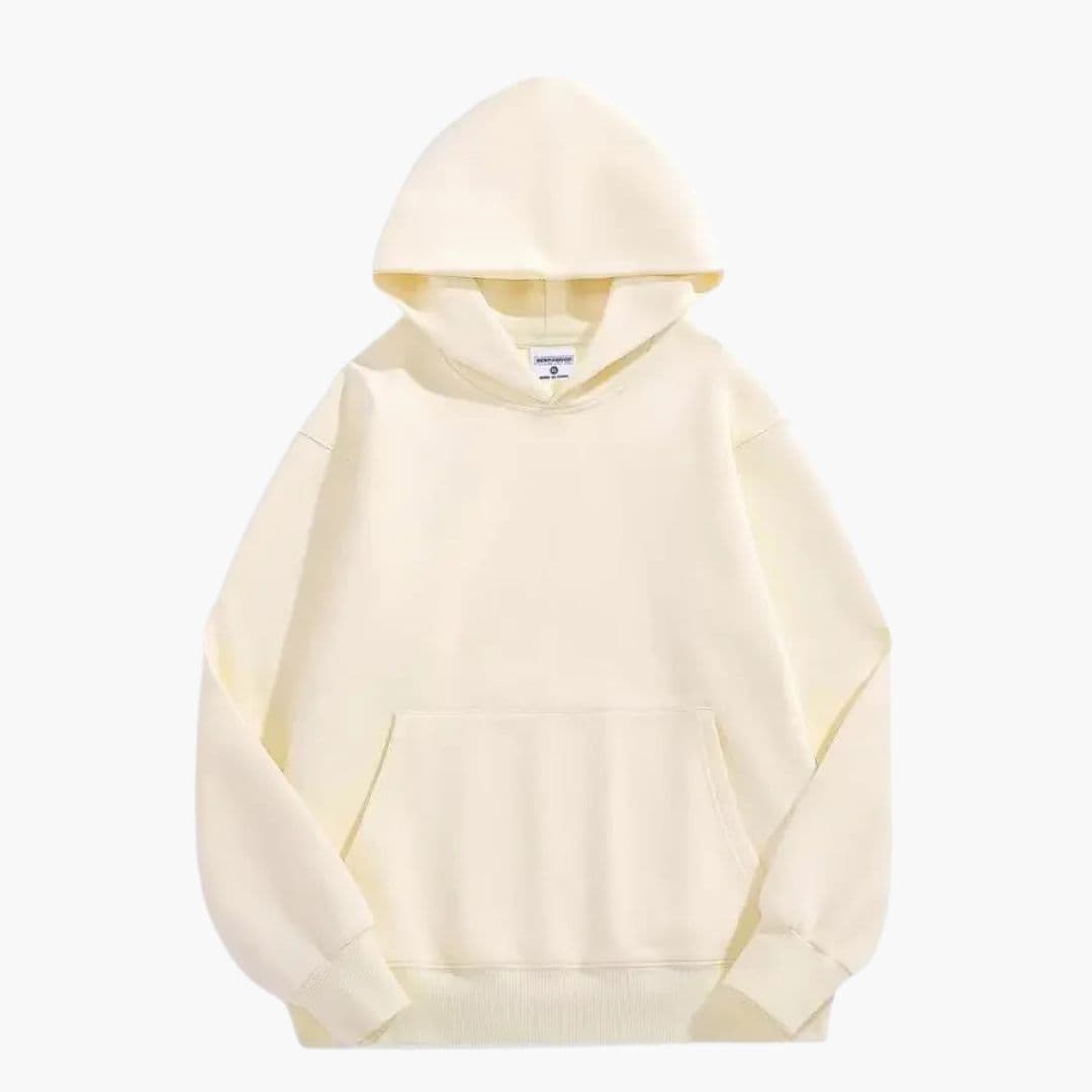 Sudadera hombre | capucha ajustable con bolsillo frontal y manga larga