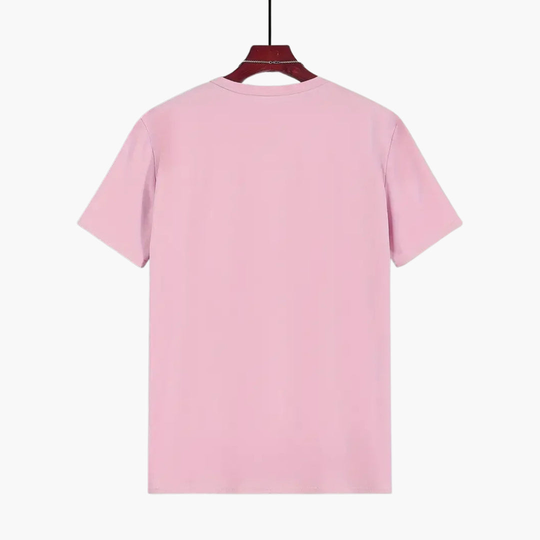 Camiseta hombre | cuello redondo con manga corta y corte recto