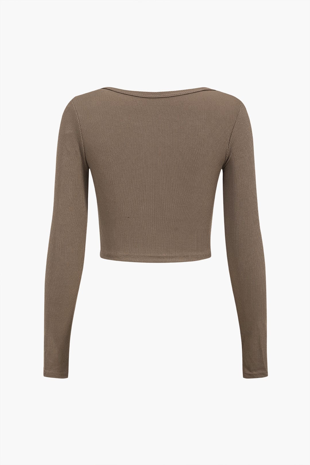 Top mujer | diseño asimétrico con botones y abertura frontal