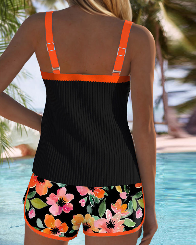 Tankini Mujer | Control de Abdomen y Sujeción en Dos Piezas