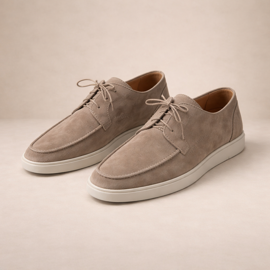 Mocasines Hombre | Puntera Cerrada con Cordones Ajustables