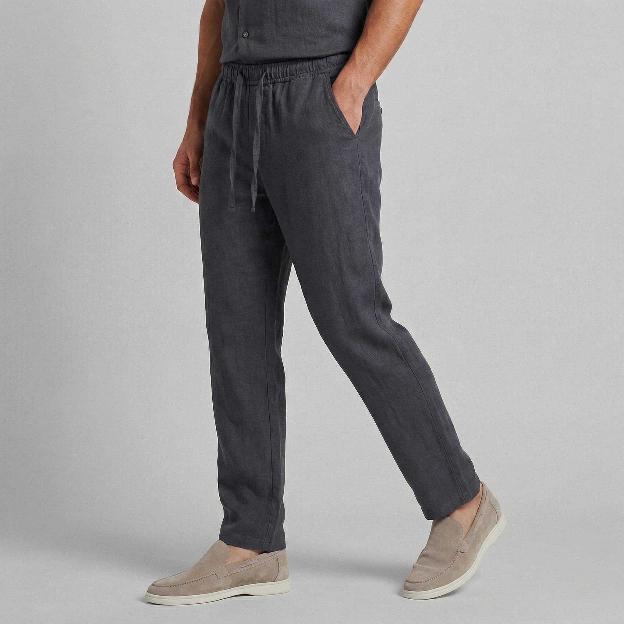 Pantalones Hombre Wide Leg | Corte Ancho para Clima Cálido