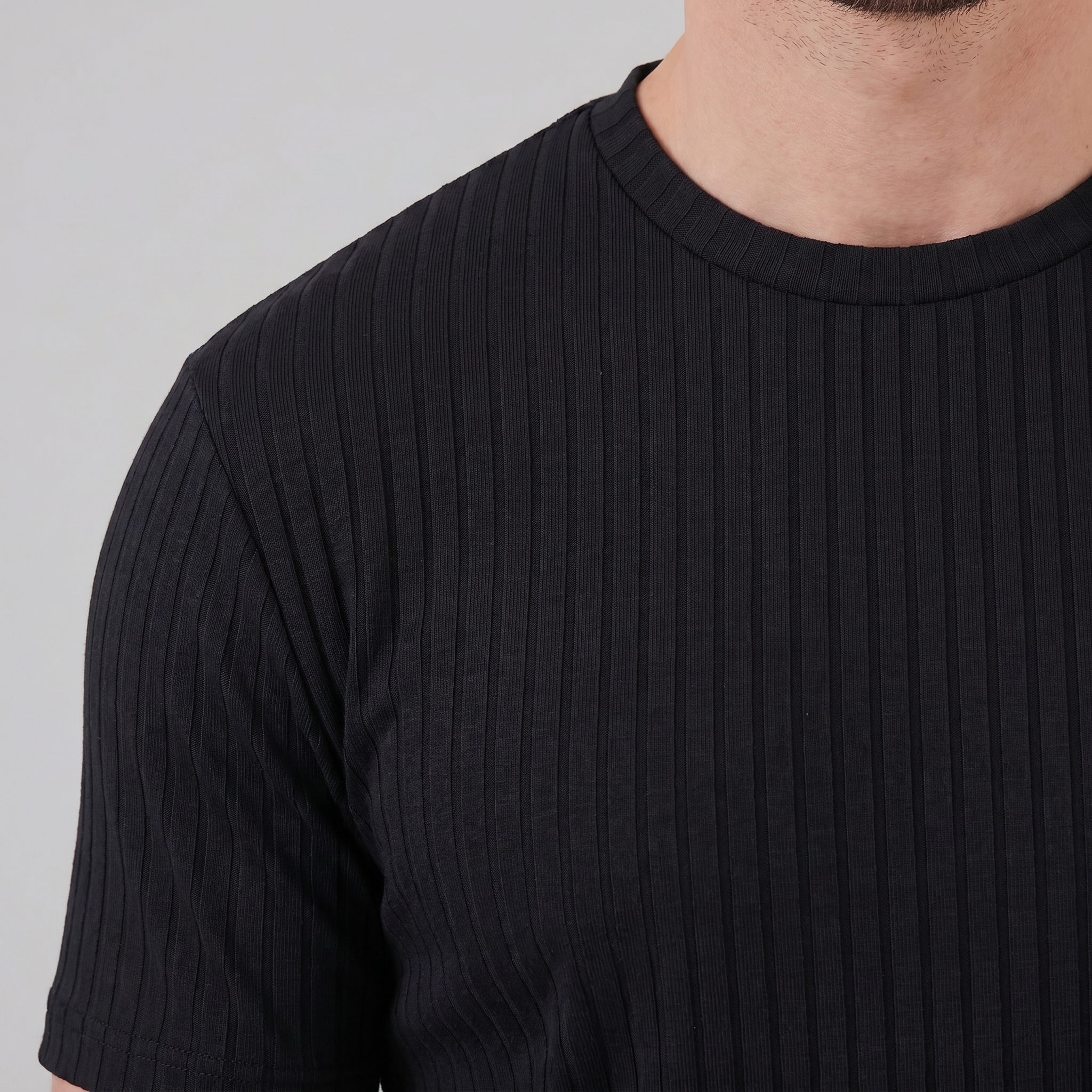 Camisa Hombre Henley | Corte Slim Manga Larga Casual
