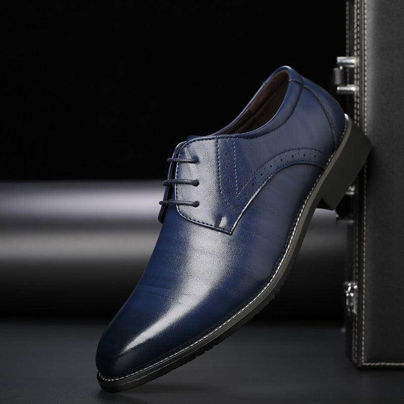 Zapatos hombre derby | diseño liso con cordones