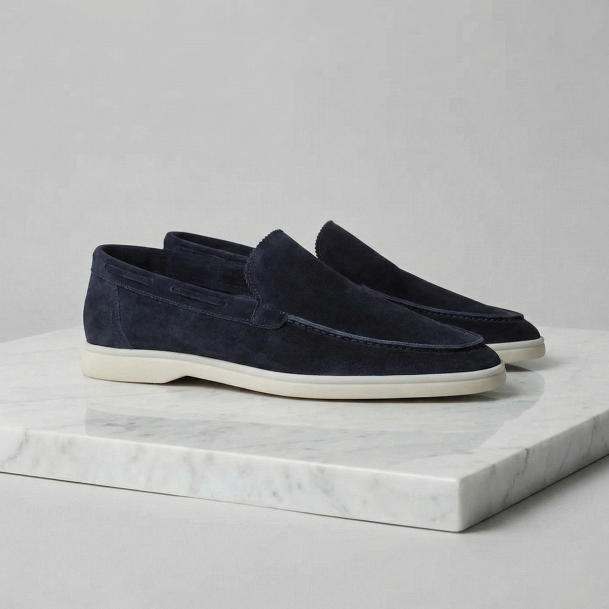 Mocasines Hombre | Corte Clásico con Diseño sin Cordones