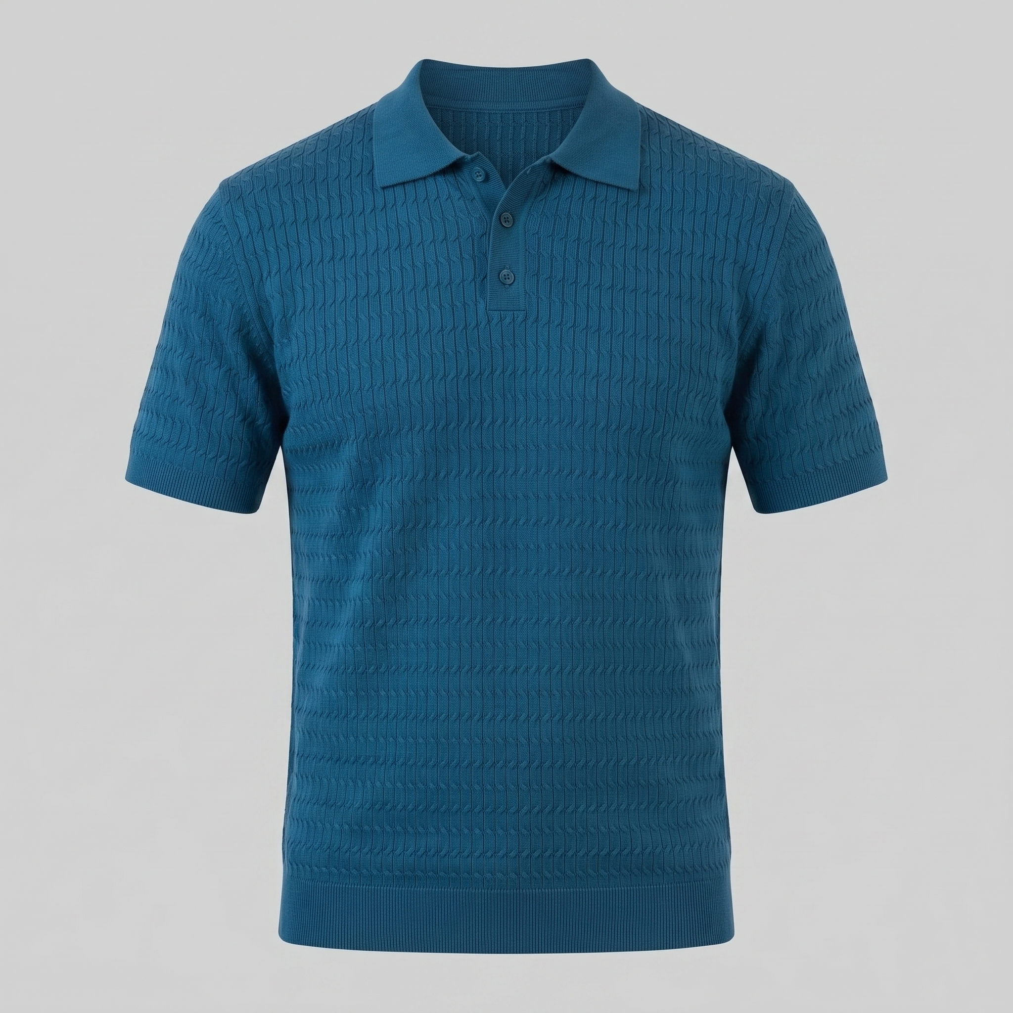 Polo Hombre Slim Fit | Cuello clásico y cierre de tres botones