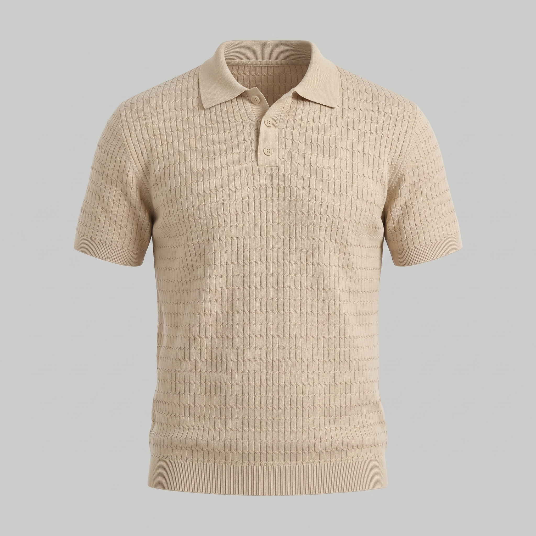 Polo Hombre Slim Fit | Cuello clásico y cierre de tres botones