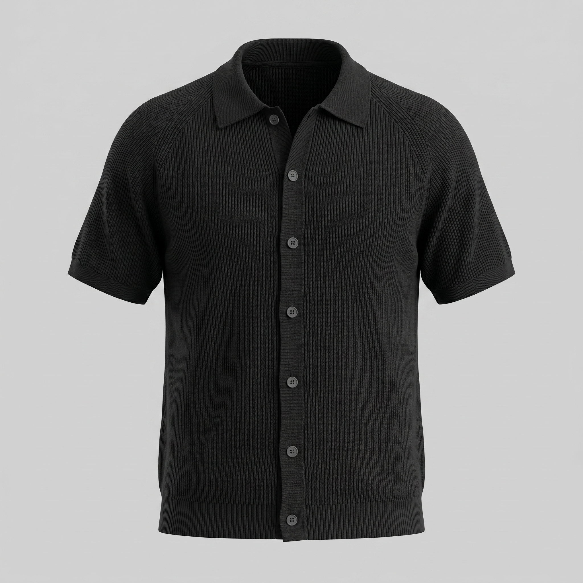 Polo Hombre | Cuello clásico con cierre de botones y manga larga