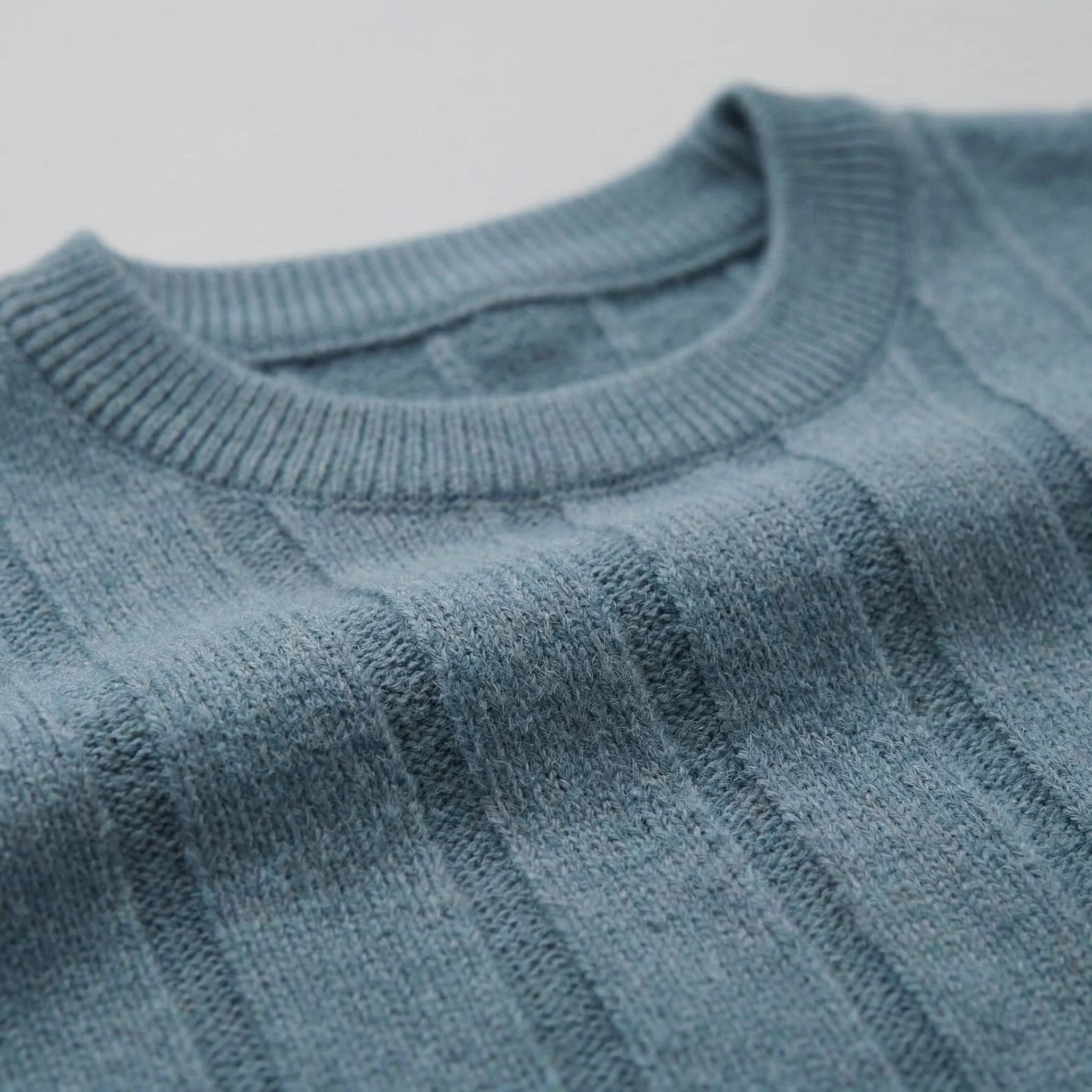 Camiseta Hombre | Tejido Acanalado de Manga Larga
