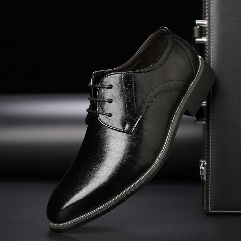 Zapatos hombre derby | diseño liso con cordones